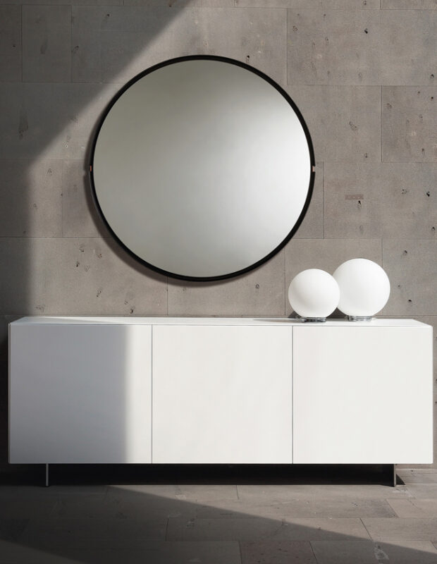 Madia Bianca Moderna in legno